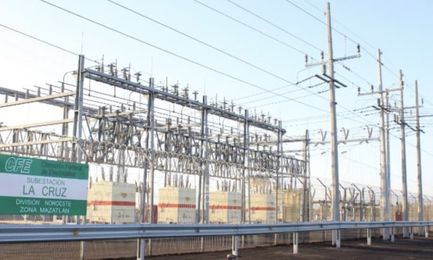 cfe, La Cruz, subestación