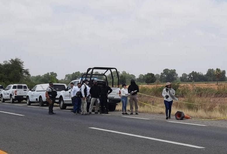 arrollada, Autopista, mujer atropellada