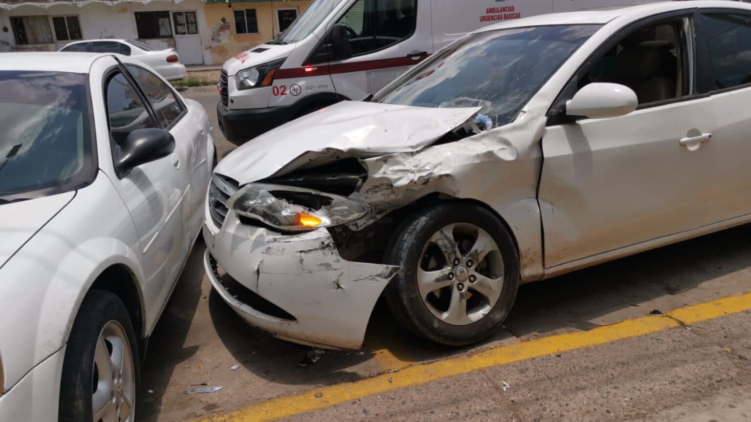 accidente, heridos, Los Mochis