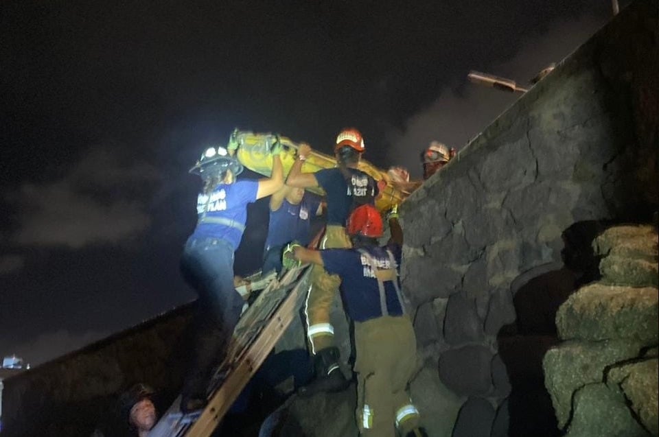 acantilado, caída, Hombre, Mazatlán
