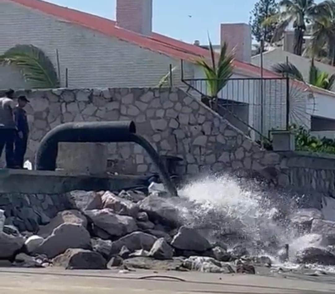 aguas negras, Mazatlán
