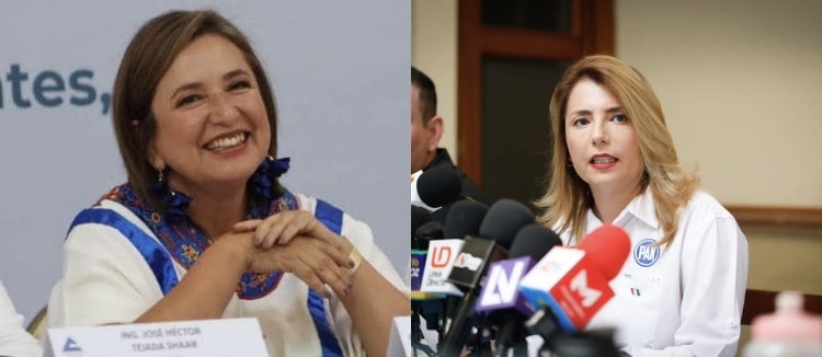 Roxana Rubio, Xóchitl Gálvez