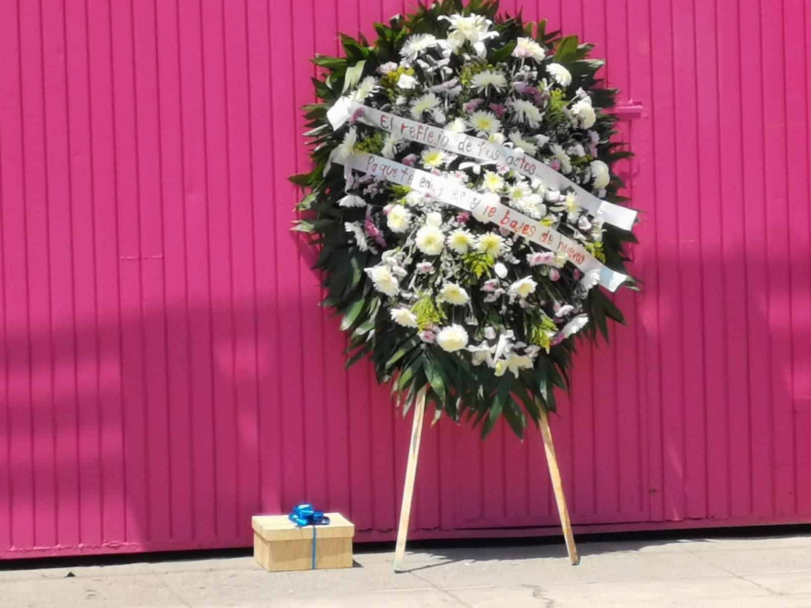 amenazas, florería, Los Mochis