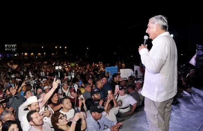 Adán Augusto, Pensión adultos, Vicente Fox