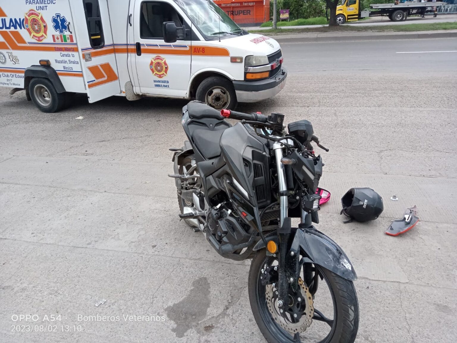 accidente, Choque, Mazatlán, motos