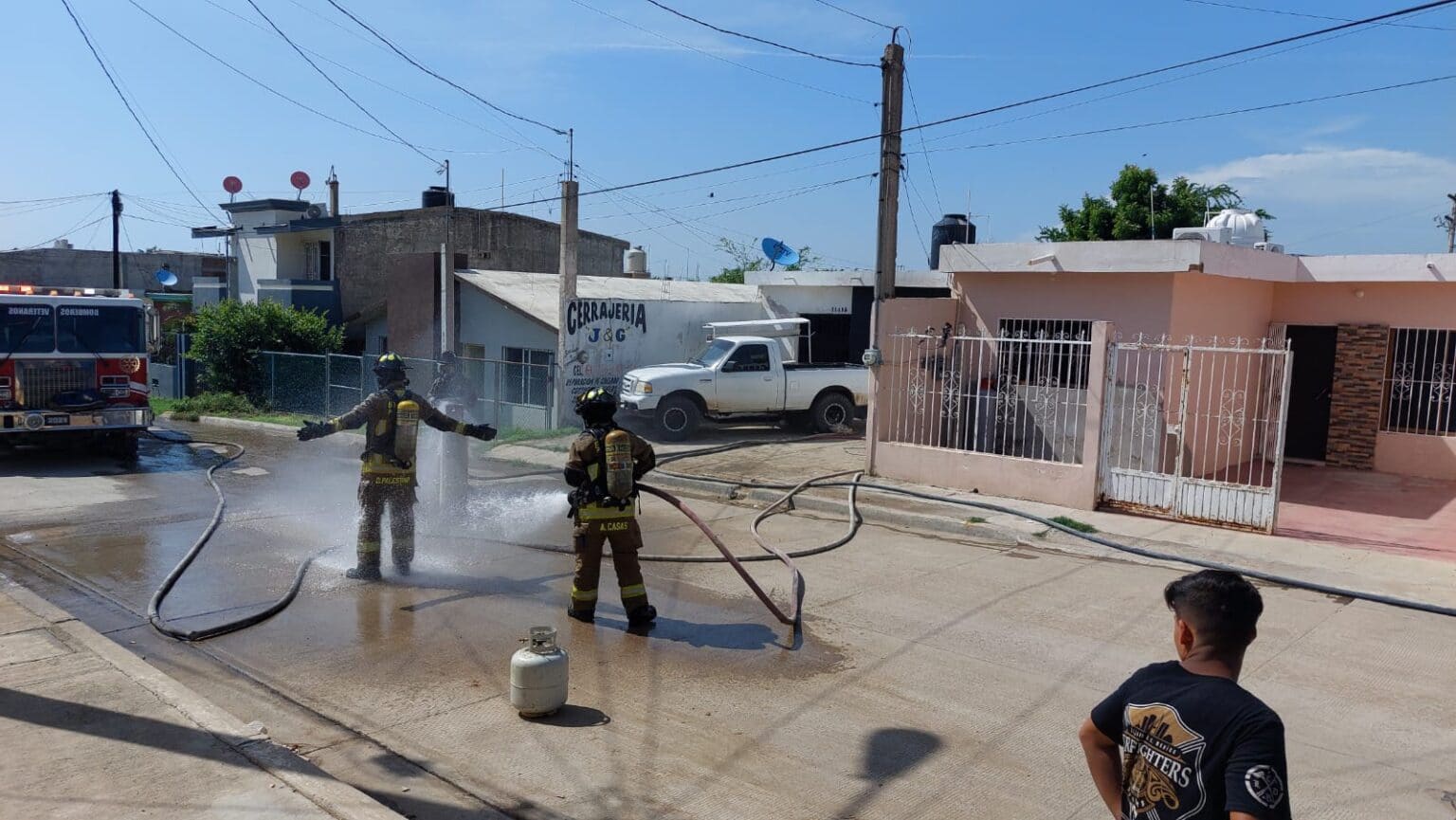 incendio, Mazatlán, tanque de gas