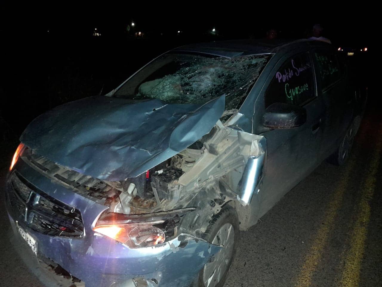 caballo, Choque, Colisión, Guasave, mujer