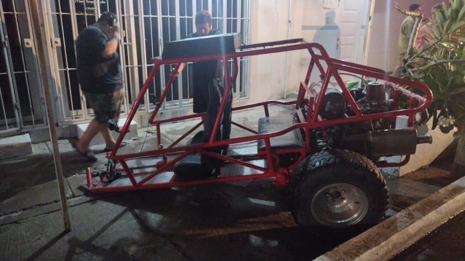 accidente, buggie, Salvador Alvarado