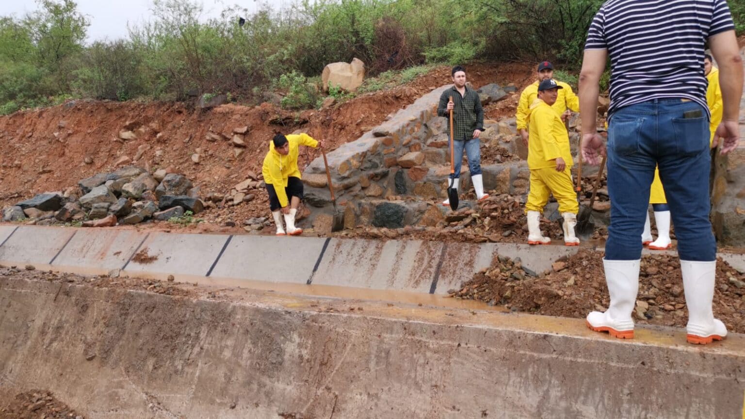 deslave, Lluvias, Los Mochis
