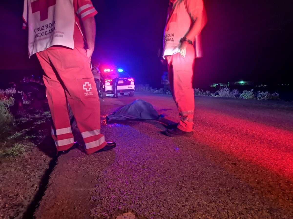 accidente, Los Mochis, motociclista, Muerto