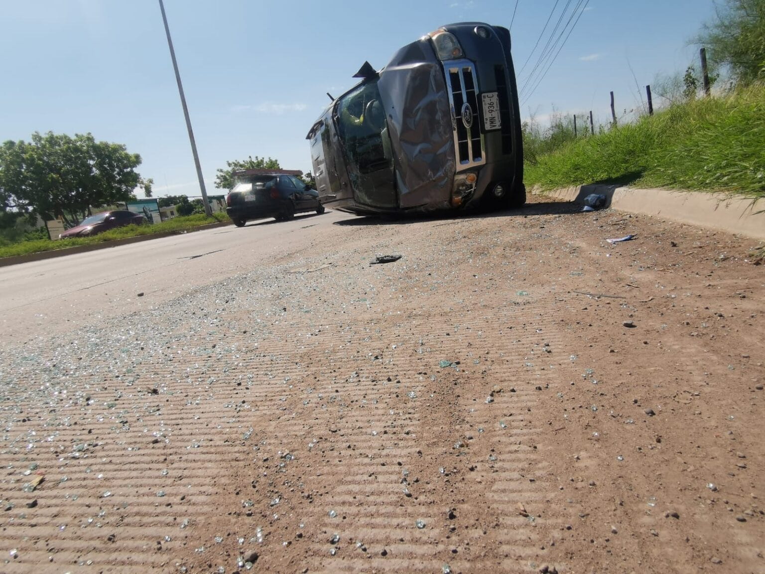 camioneta, Los Mochis, Volcadura