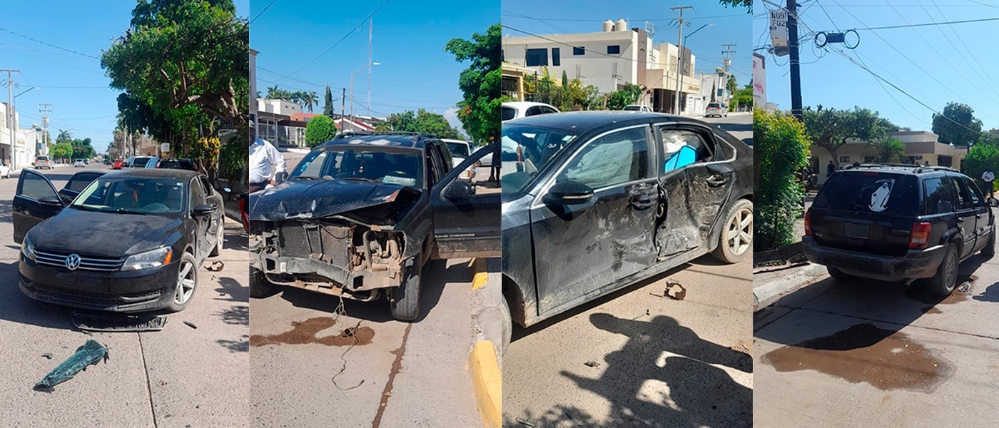 accidente, Guasave, vehículos