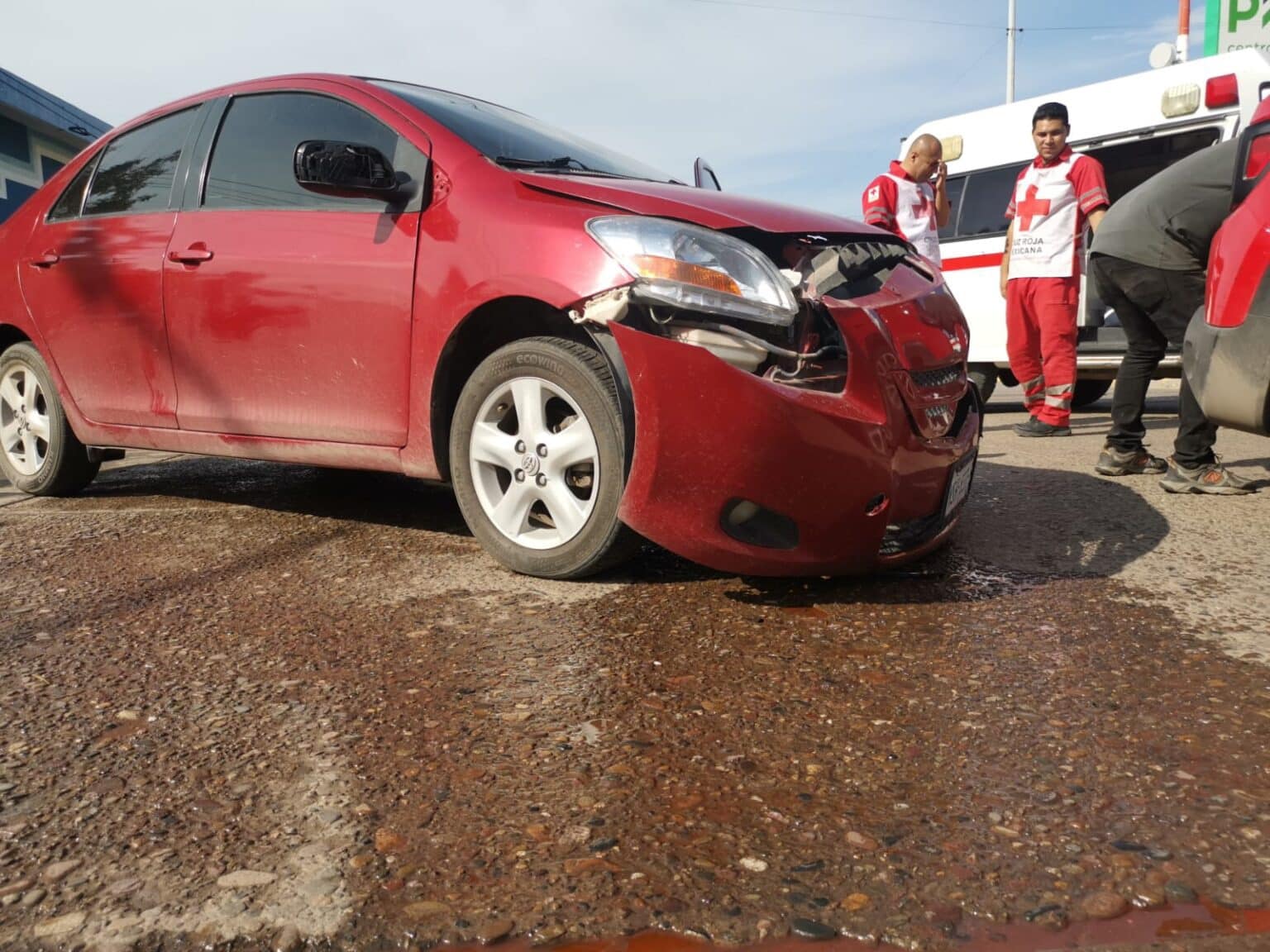 accidente, Choque, Los Mochis