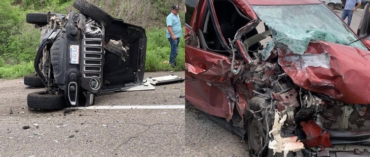 accidente, Estación Dimas, San Ignacio