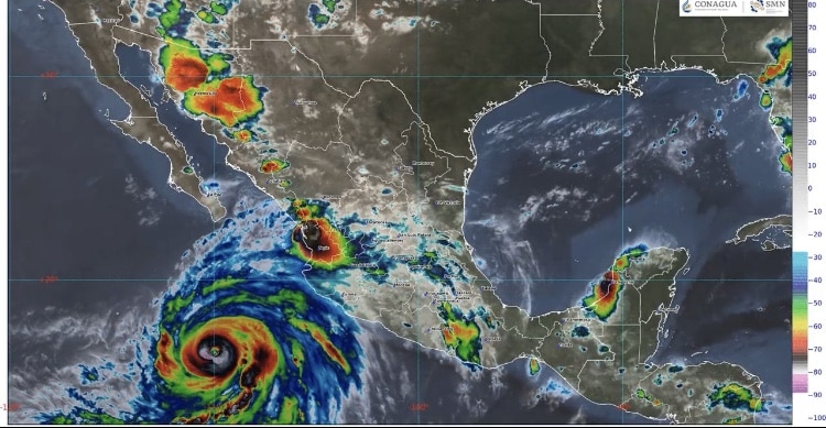 clima, Huracán Hilary