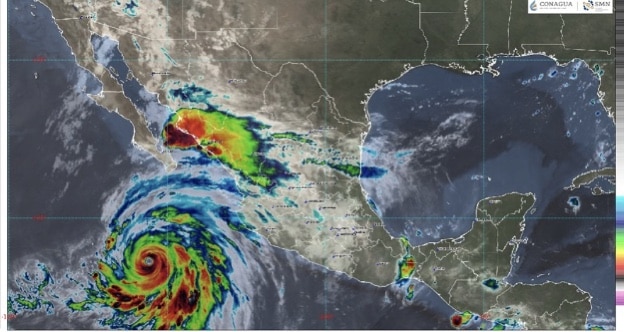 clima, Huracán Hilary