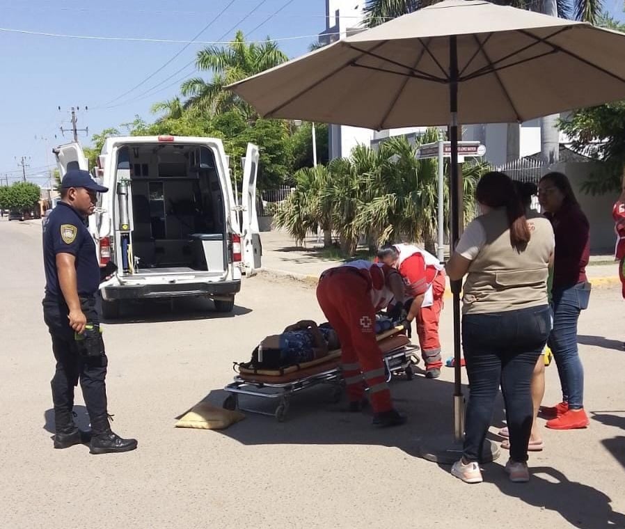Batamote, Guasave, Herido, motociclista