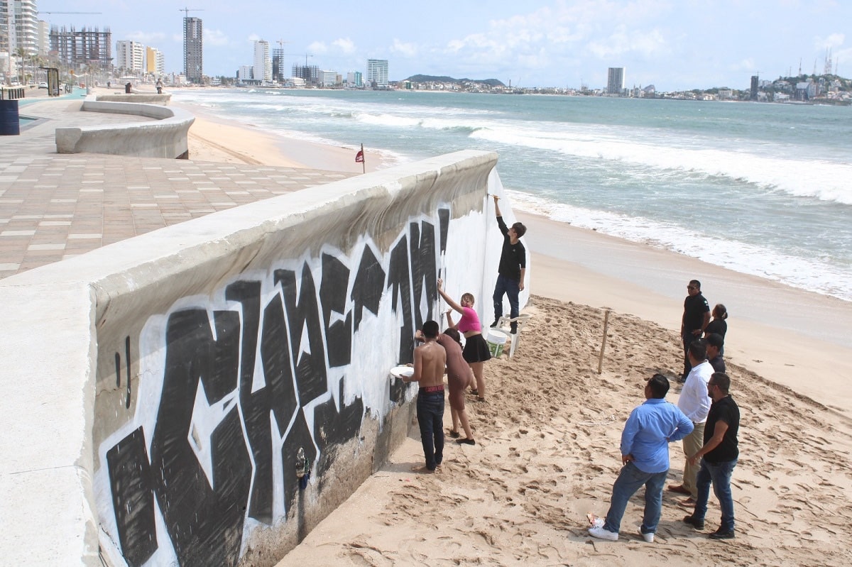grafiti, Jóvenes, Mazatlán