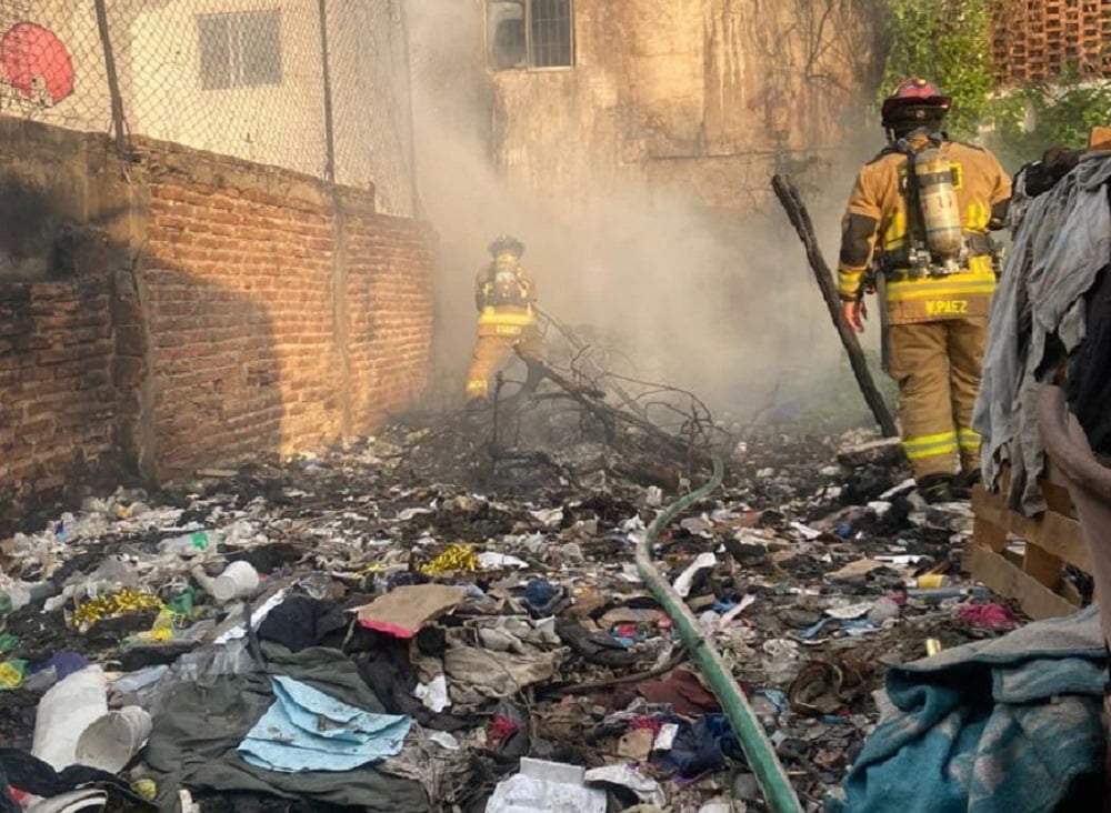 basura, incendio, Mazatlán