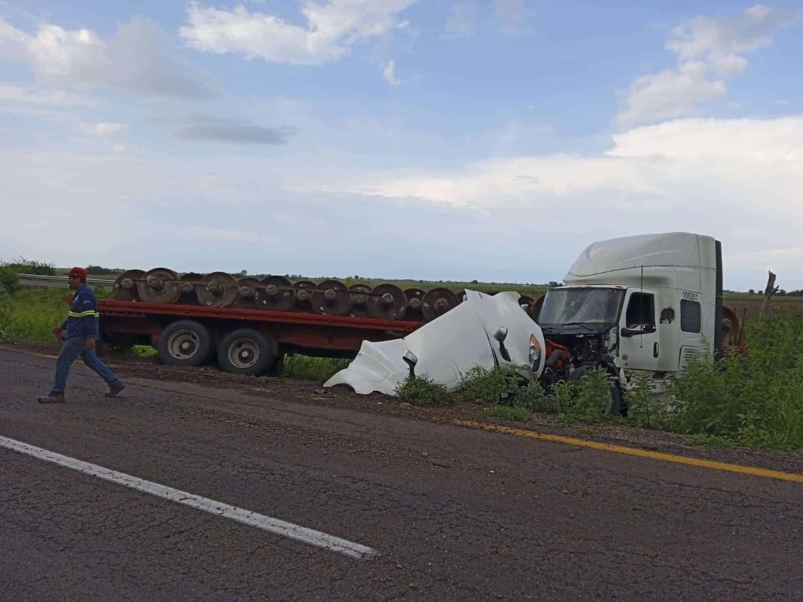 accidente, Culiacán, Tráiler