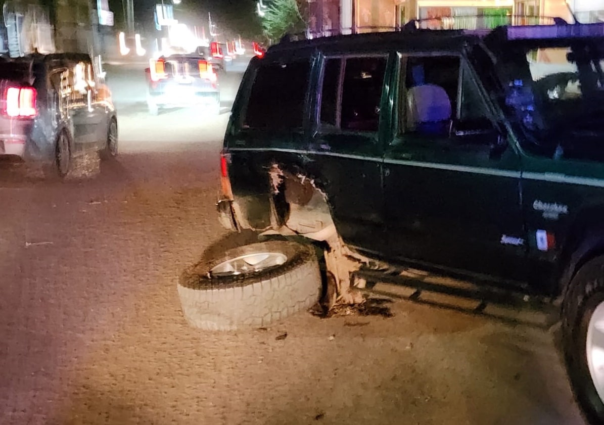 accidente, Culiacán, Herido