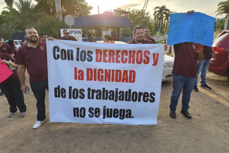 maestros, Manifestación, upsin
