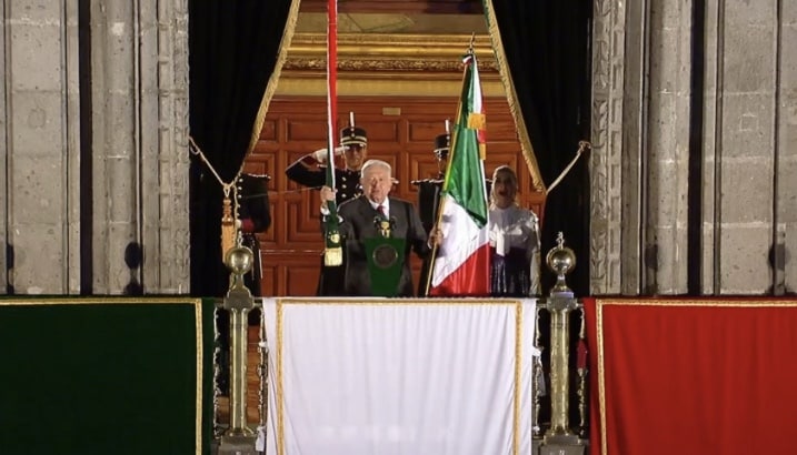 amlo, grito, viva México