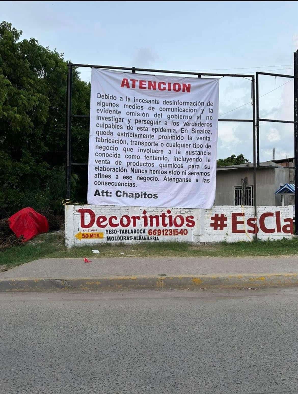 CDS, Fentanilo, mantas, narco