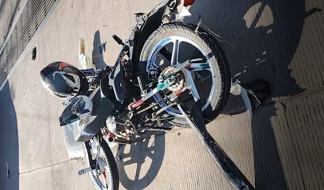 accidente, Los Mochis, motociclista
