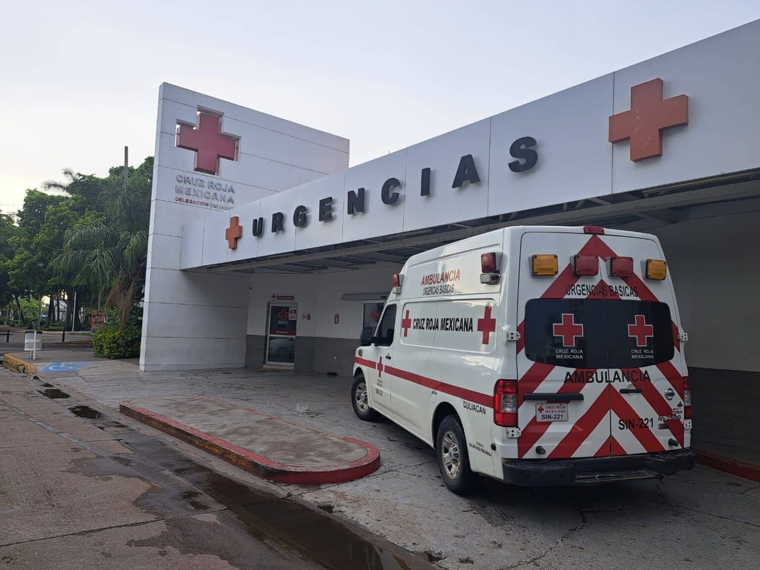 Cruz Roja, Culiacán, Herido