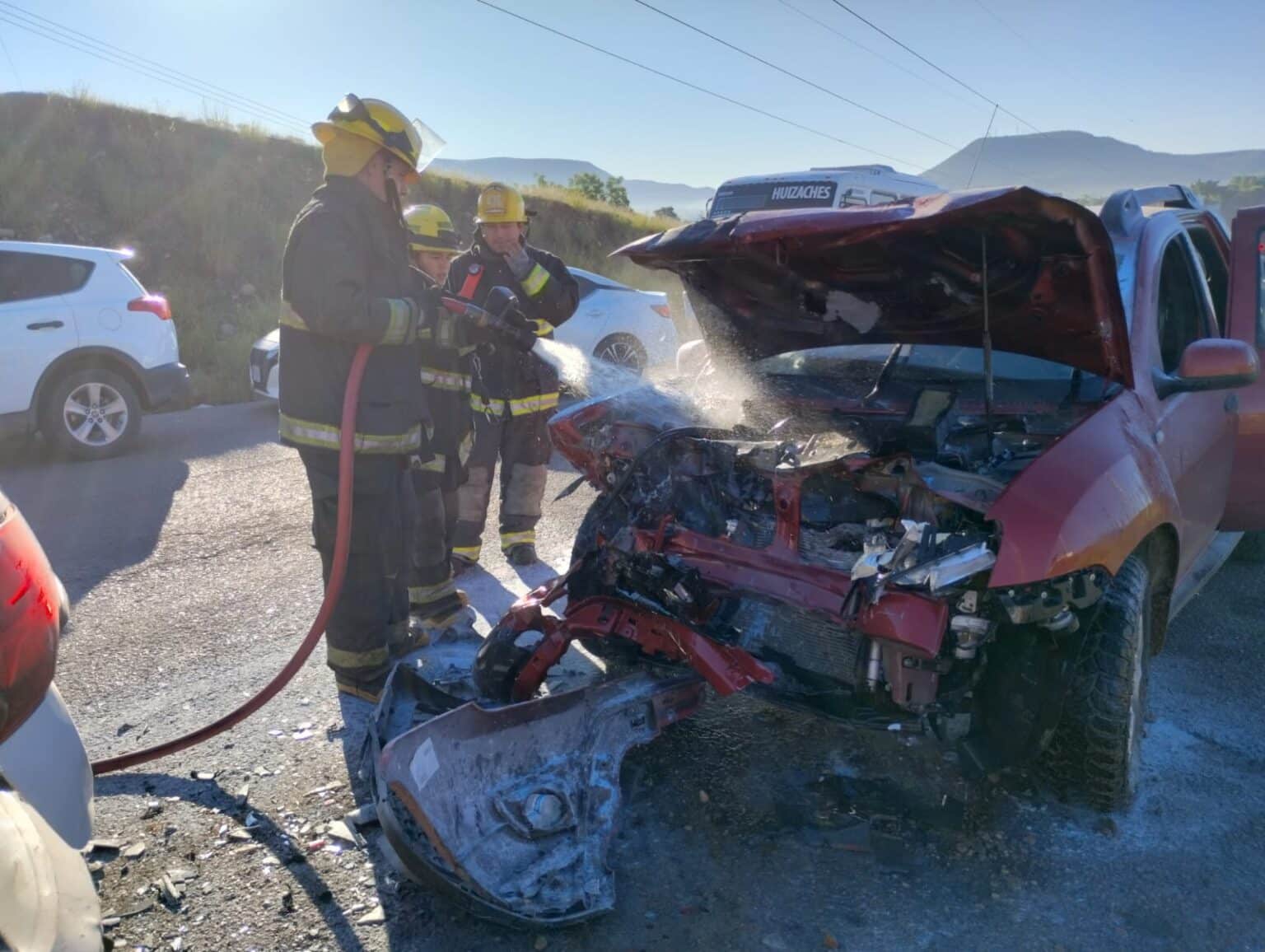 accidente, carambola, Colisión, Culiacán