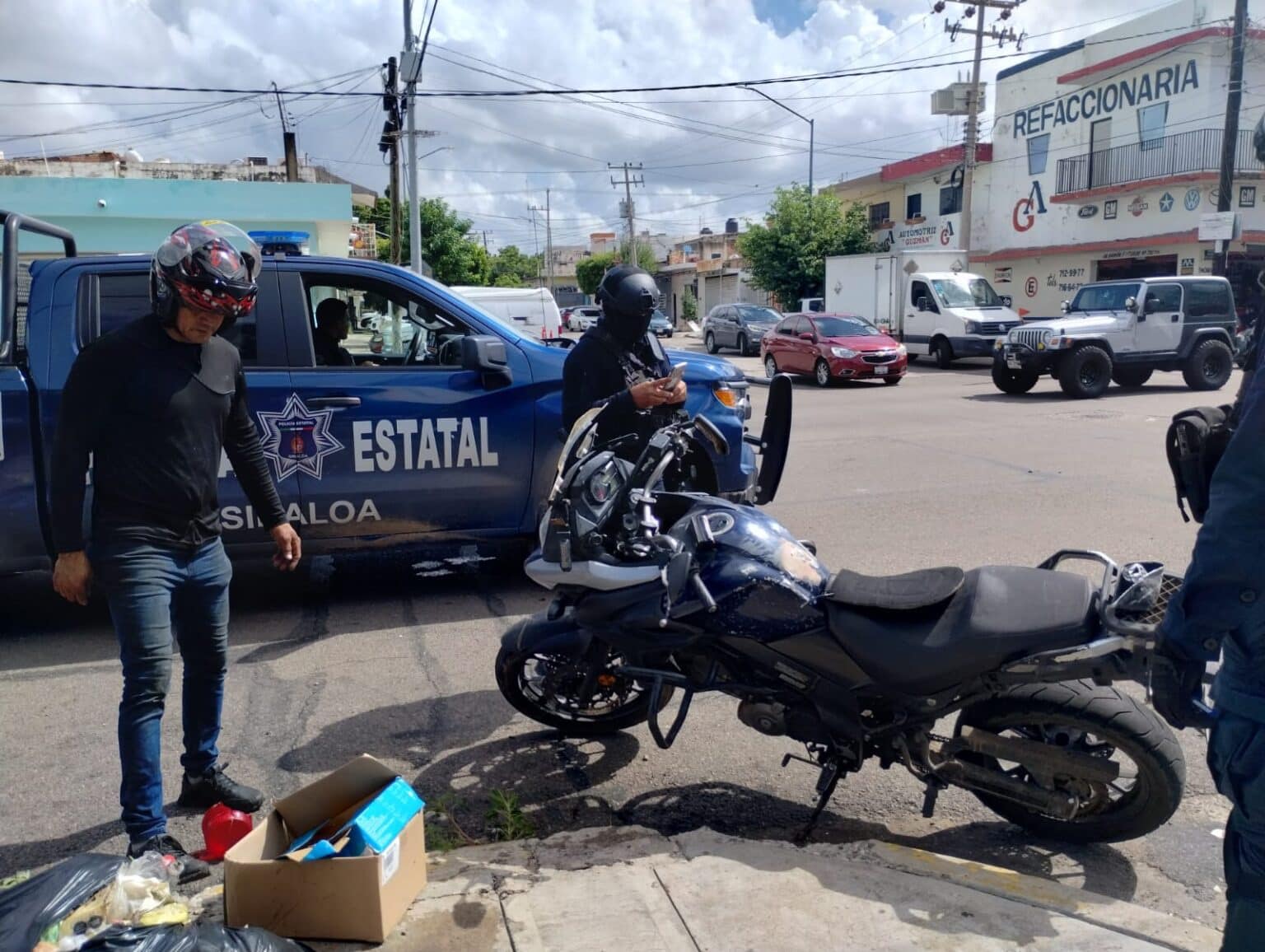 Culiacán, Herido, policía