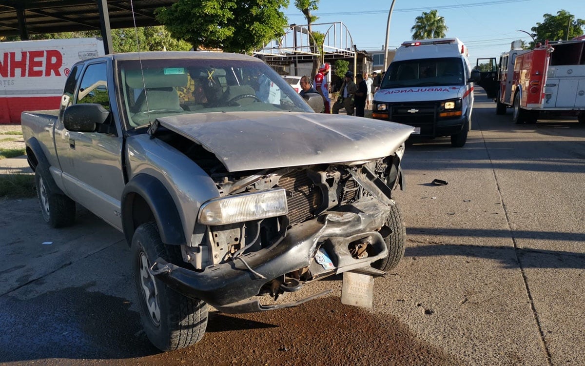 accidente, Los Mochis, vehículo