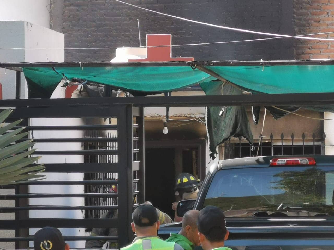 Casa, incendio, Los Mochis, tanque de gas