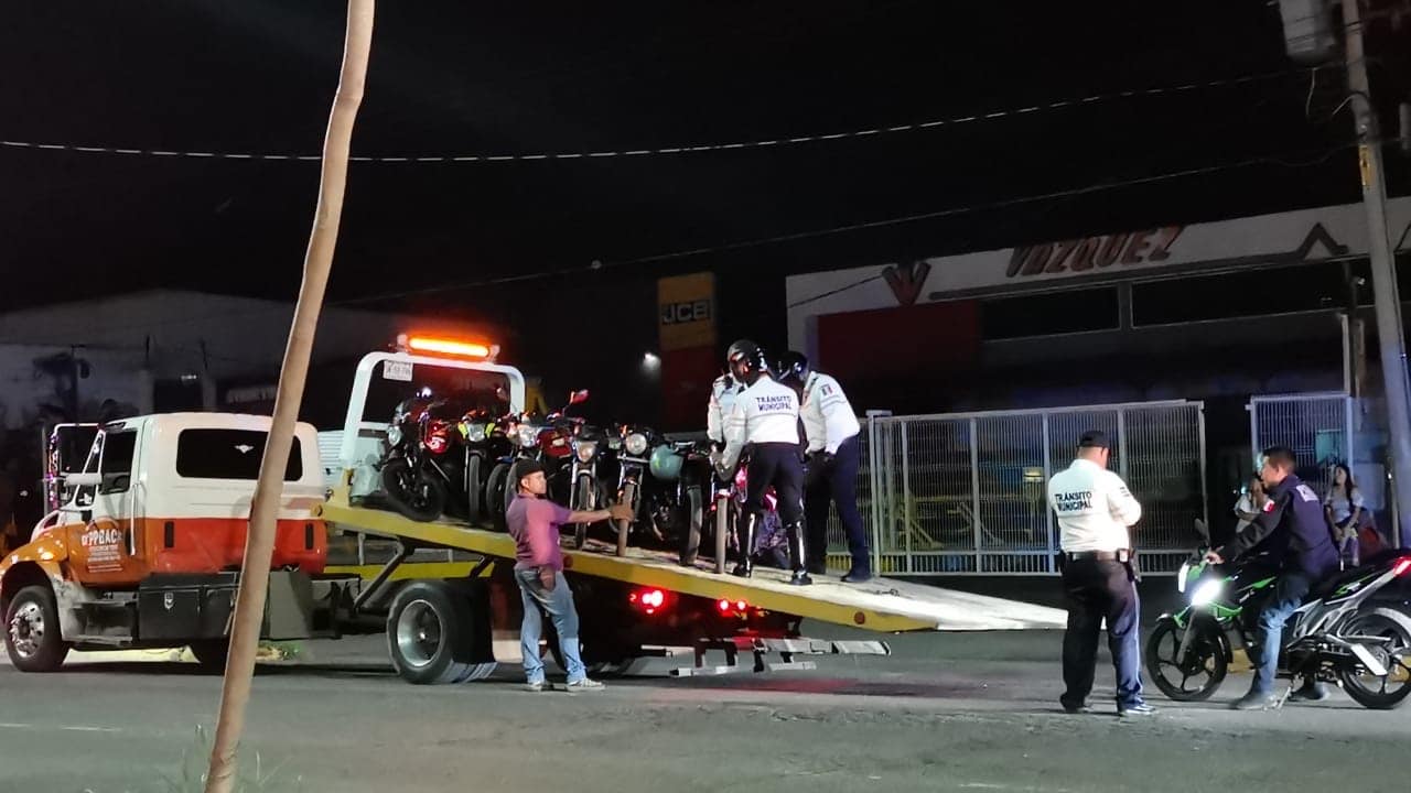 Halloween, Los Mochis, motociclistas