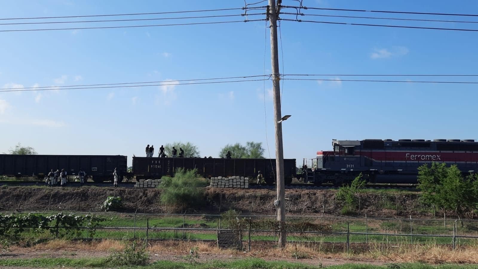 aseguramiento tren, Culiacán, Tren