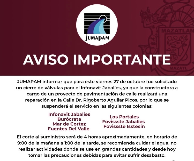 agua, jumapam, Mazatlán