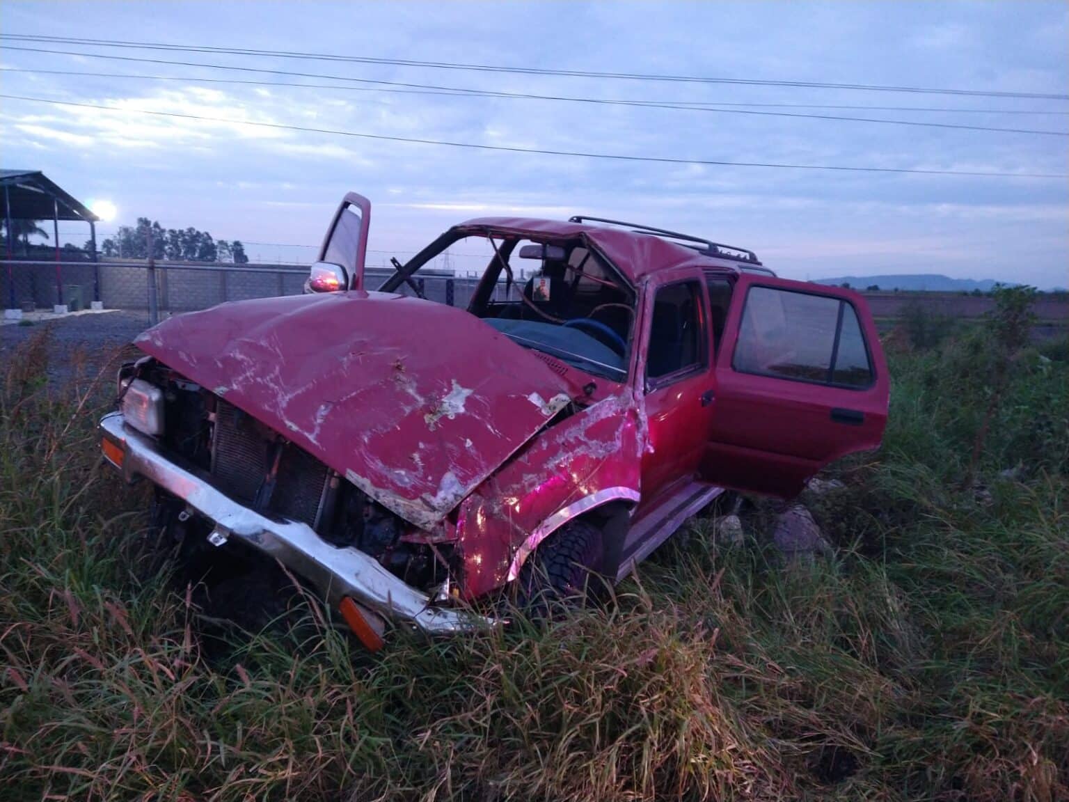 accidente, heridos, Los Mochis
