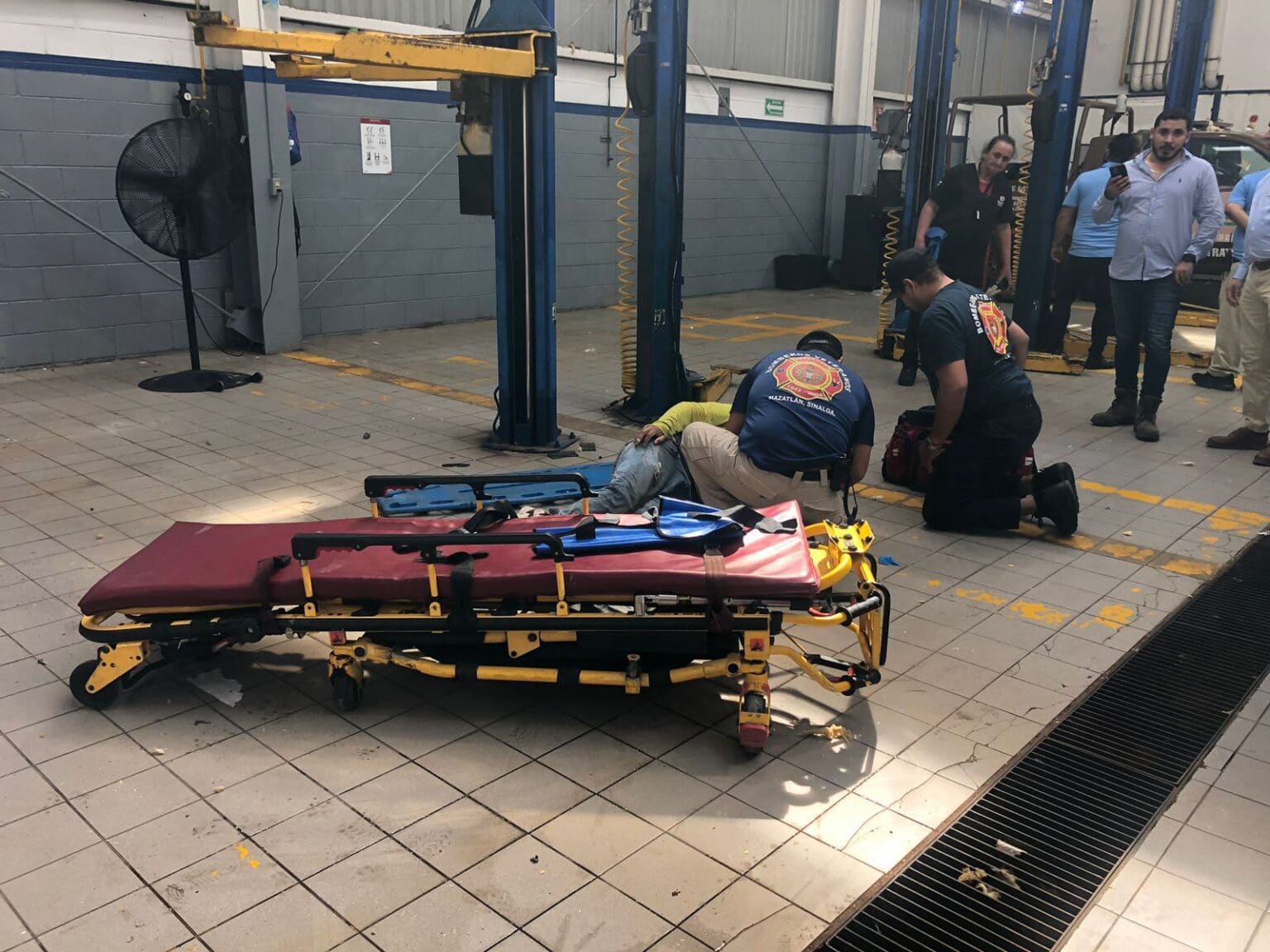 altura, Herido, Mazatlán, Trabajador