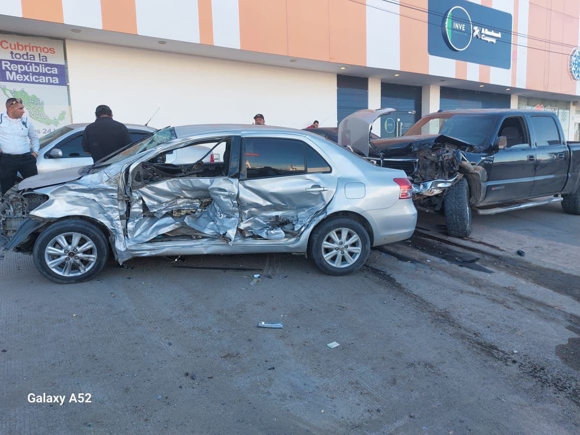 accidente, Choque, Mazatlán, vehículo