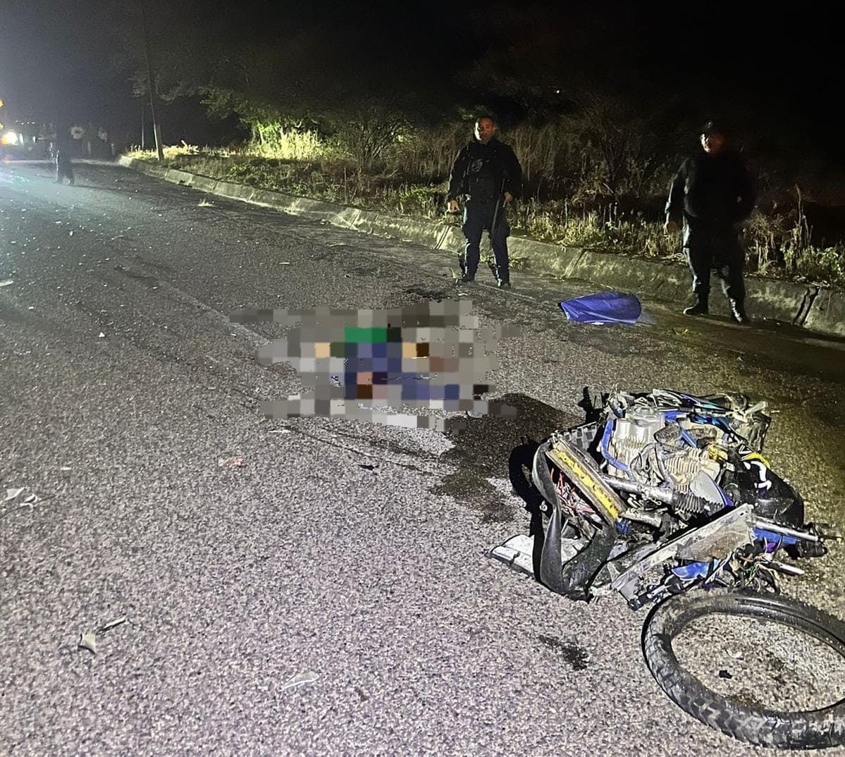 Choix, Choque, motociclista