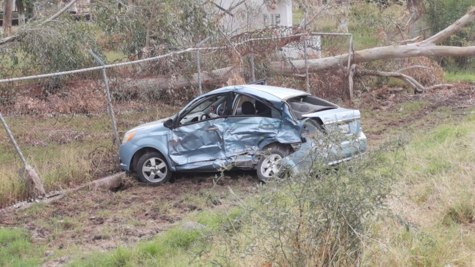 ahome, Choque, Muerto