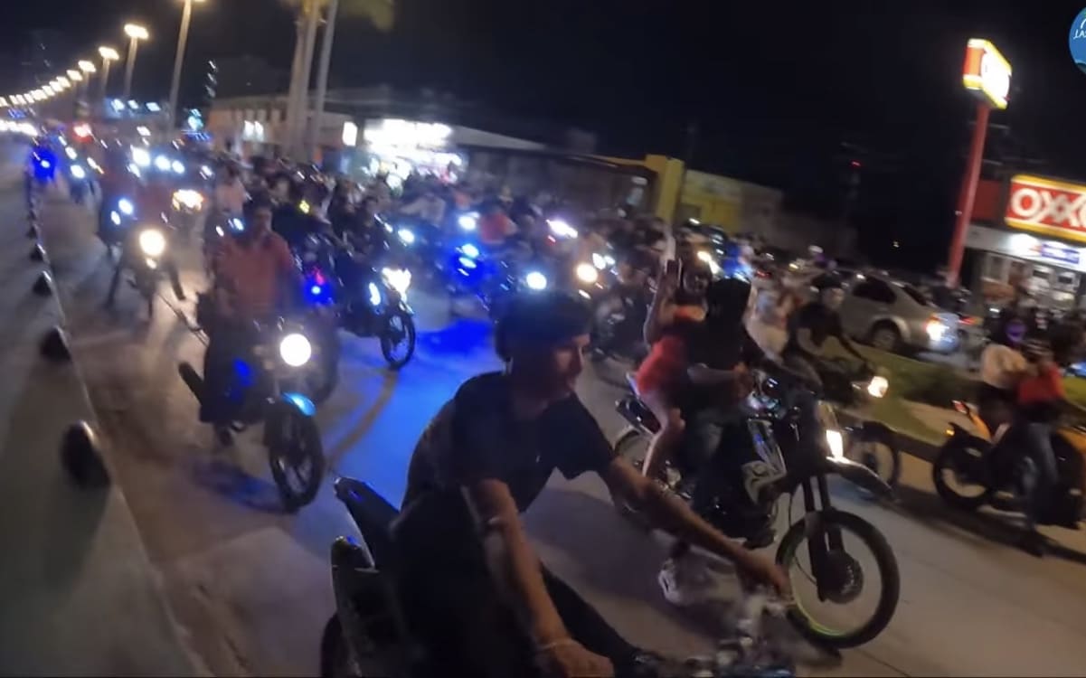 Halloween, Mazatlán, rodada