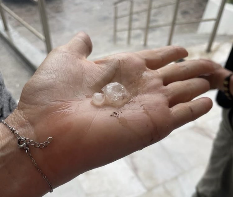 granizo, lluvia, Mazatlán