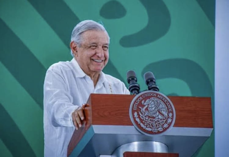 amlo, presa santa María, Sinaloa