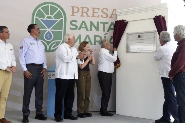 amlo, presa, Rosario