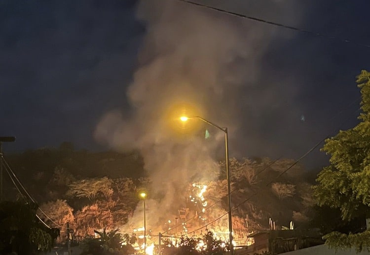 incendio, Mazatlán, Pirotecnia