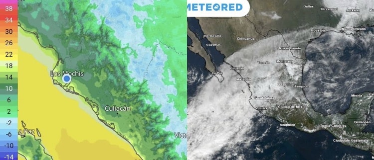 clima, frente frío, Sinaloa