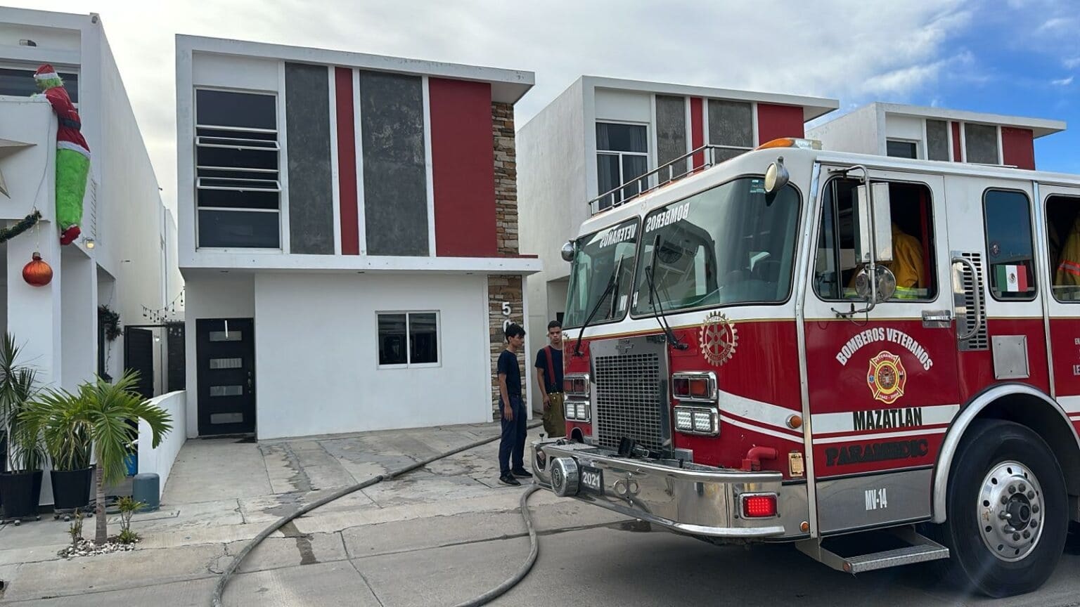 incendio, llamas, Mazatlán