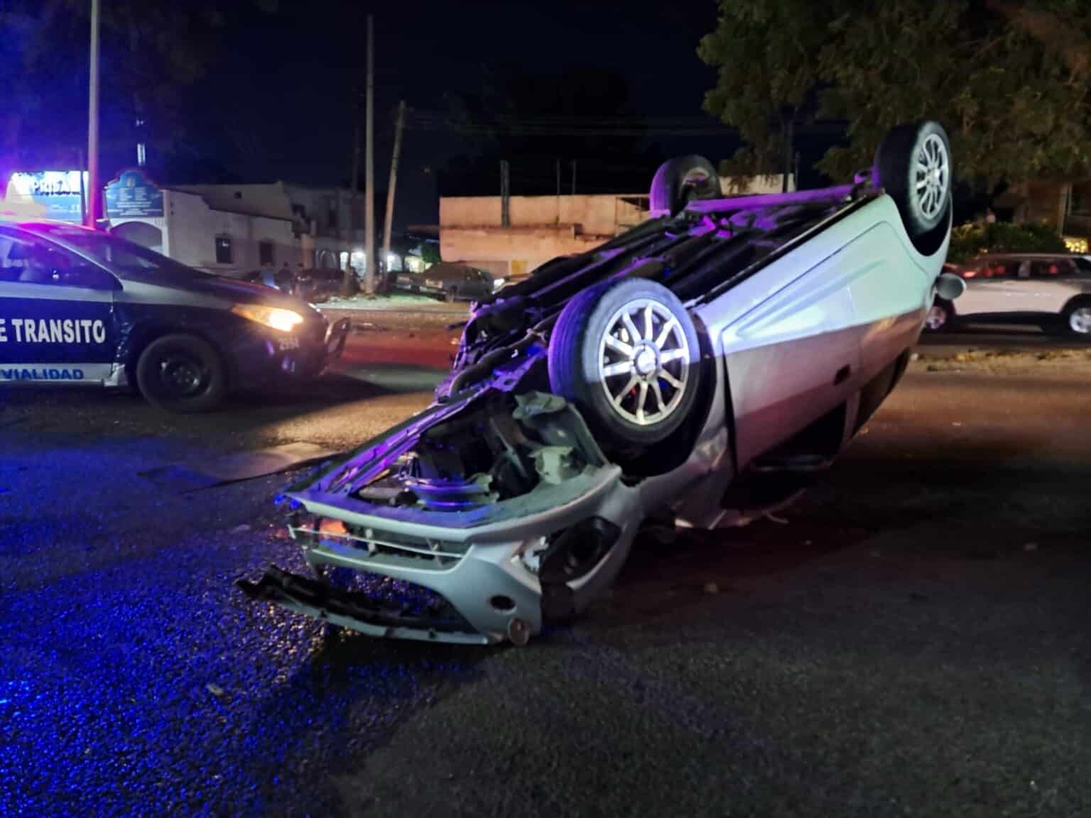 accidente, Culiacán, Volcadura